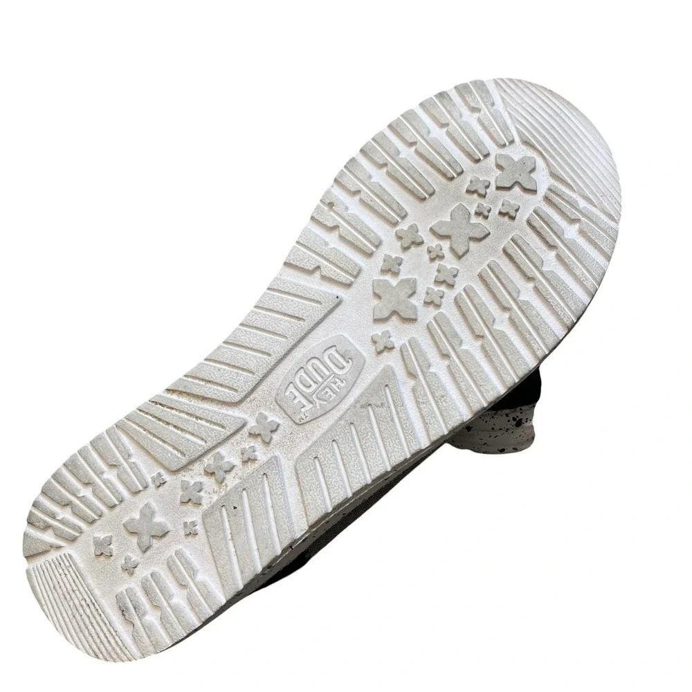 Nike Air Force 1 Leather Athletic Shoes Men 8.5 EU 42 White Leather Low Top